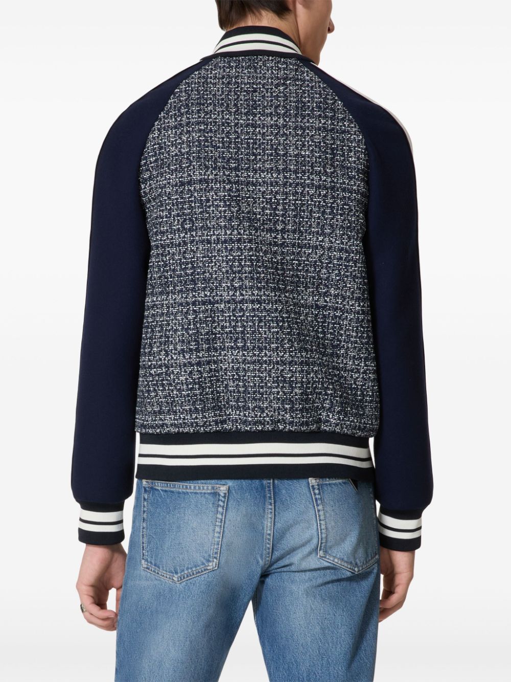 Valentino VALENTINO- Vlogo Signature Wool Bomber Jacket