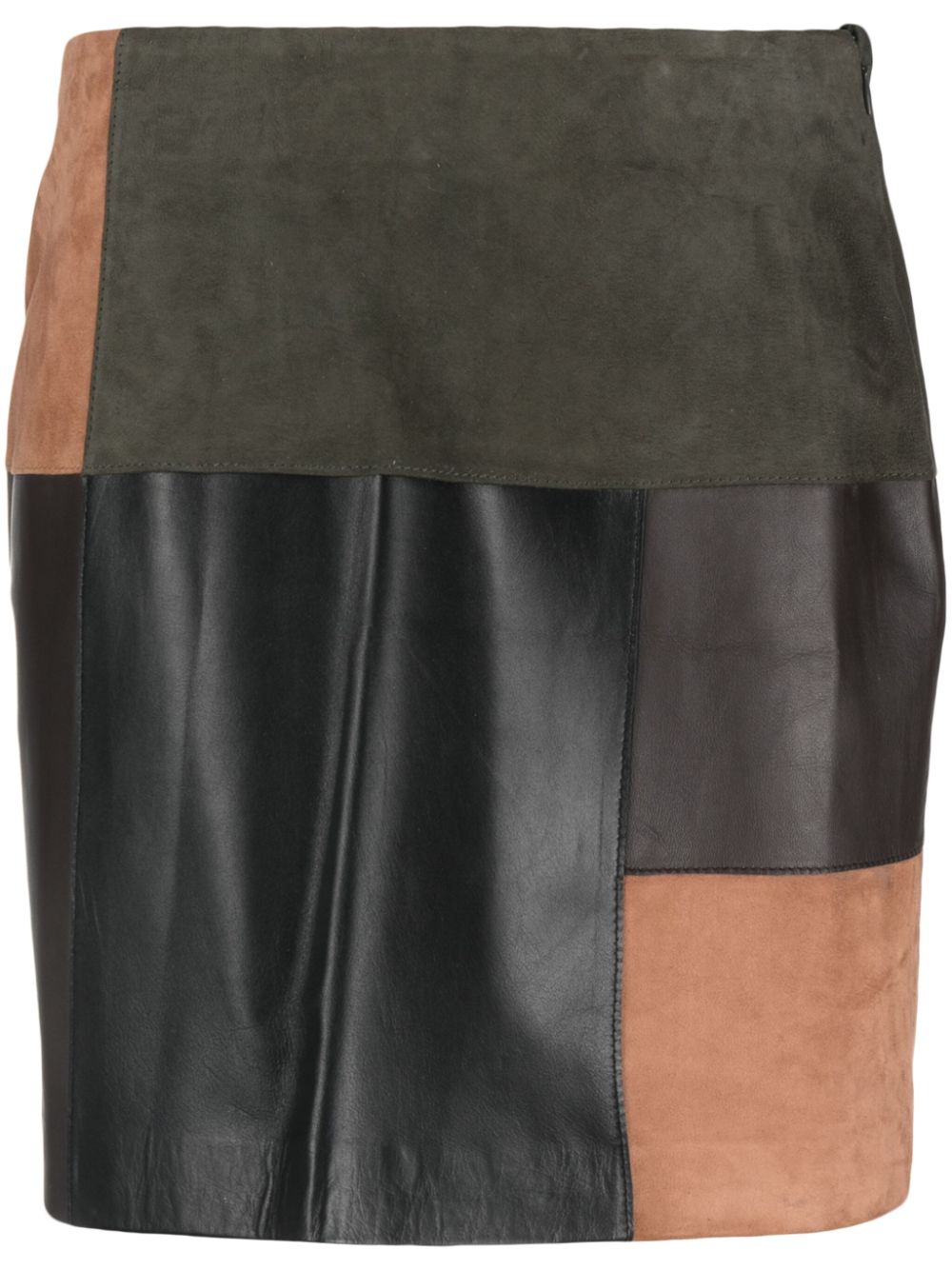 Alysi ALYSI- Leather Mini Skirt