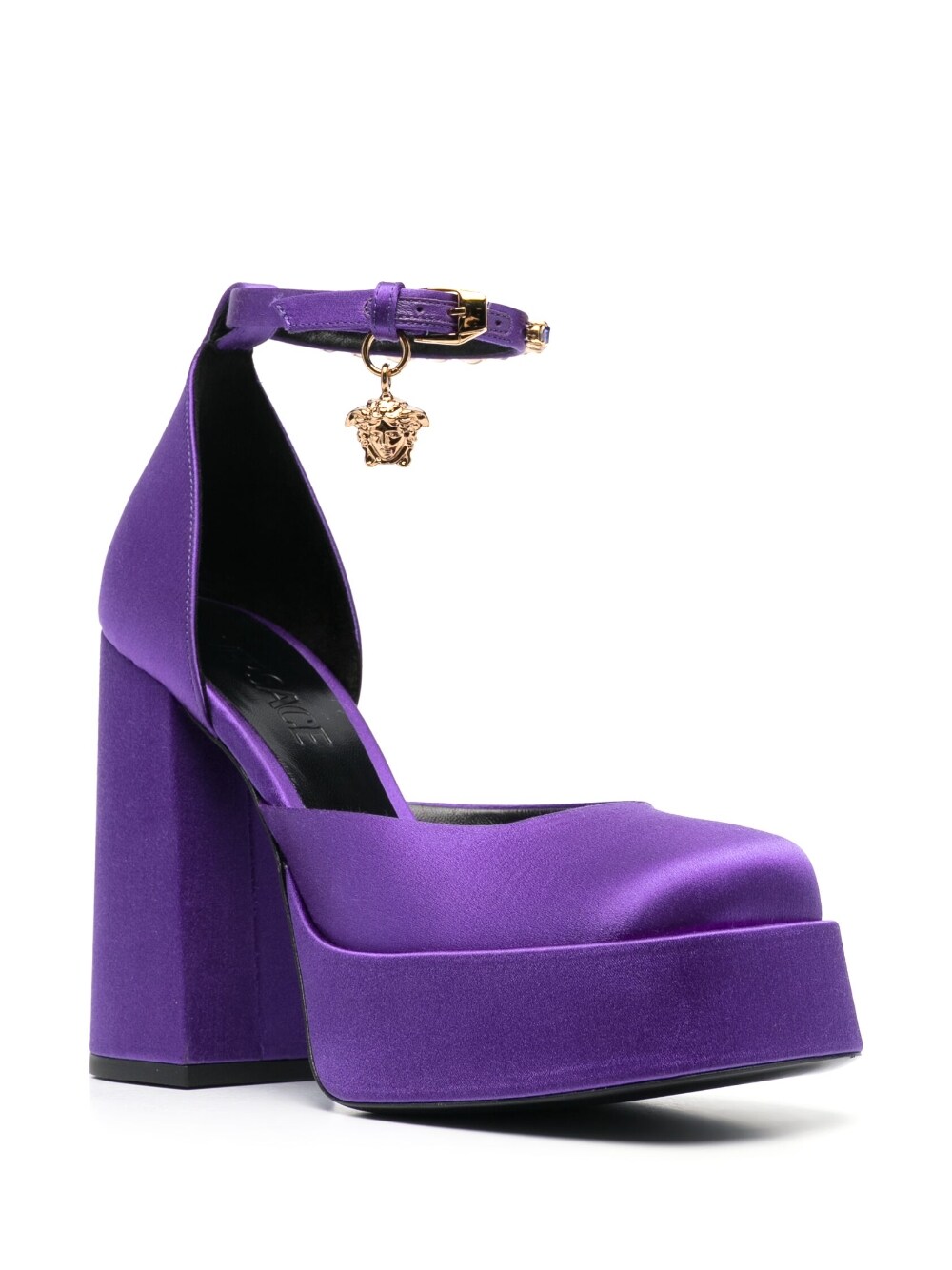 Versace VERSACE- Satin Platform Pumps