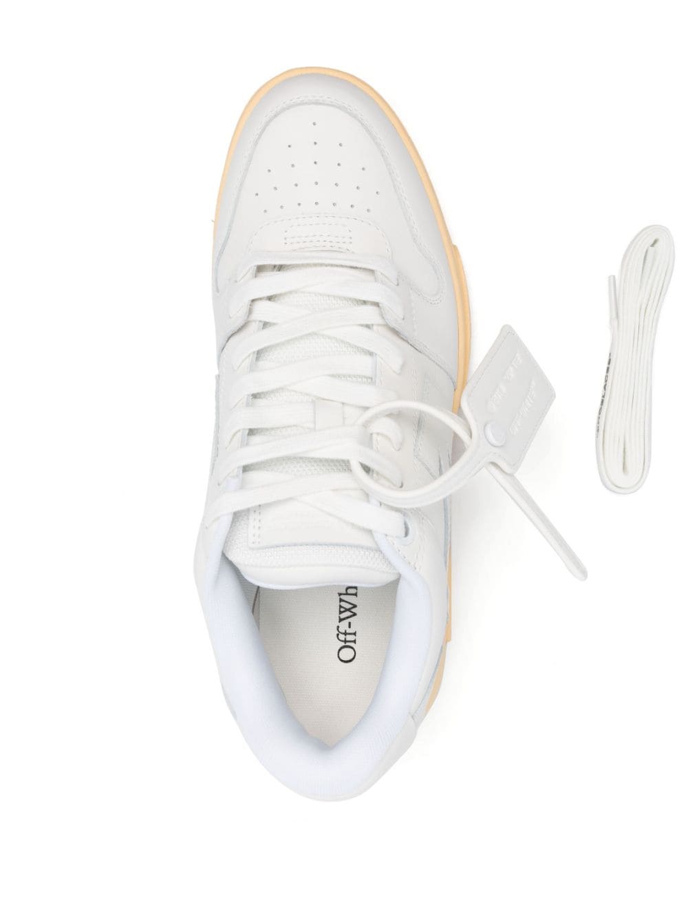 OFF-WHITE OFF-WHITE- Out Of Office Leather Sneakers