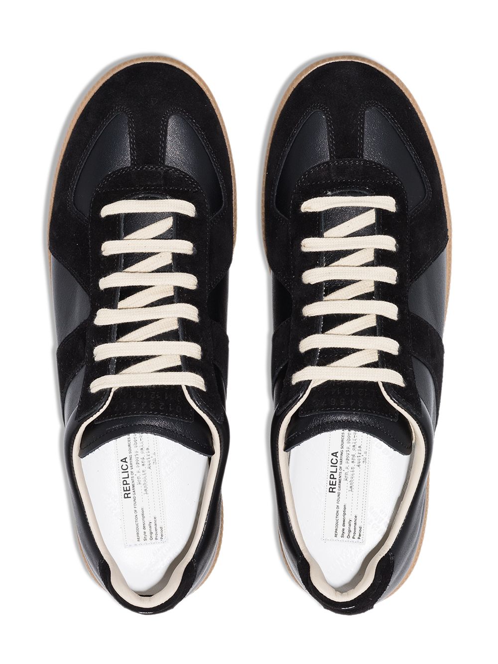 Maison Margiela MAISON MARGIELA- Replica Leather Sneakers