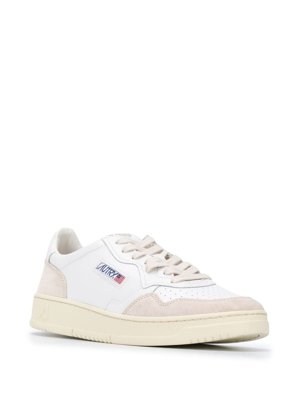 AUTRY AUTRY- Medalist Low Leather And Suede Sneakers