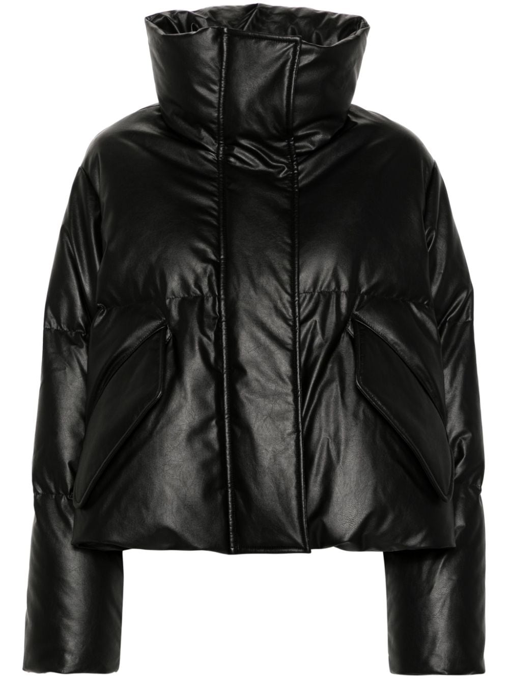 MM6 Maison Margiela MM6 MAISON MARGIELA- Nylon High-neck Down Jacket