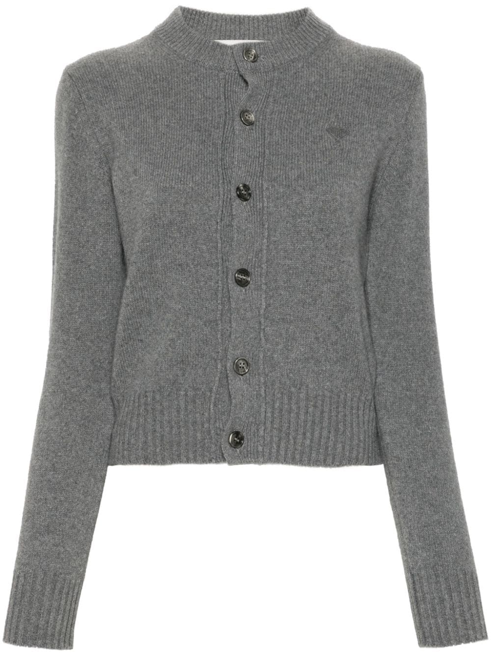 Ami Paris AMI PARIS- Ami De Coeur Cashmere Cardigan