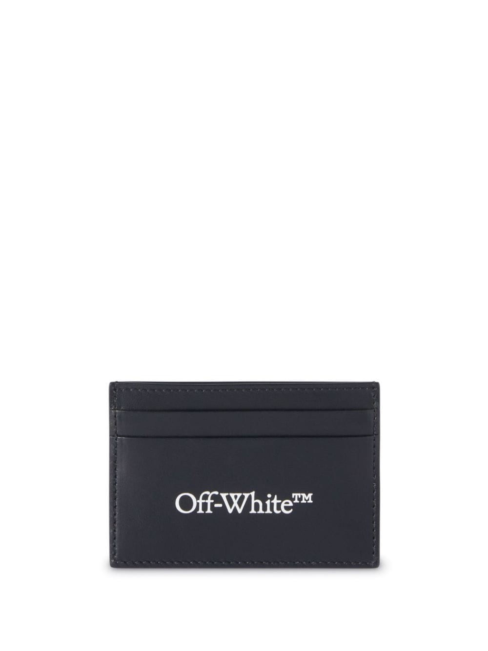 OFF-WHITE OFF-WHITE- Logo Leather Card Case