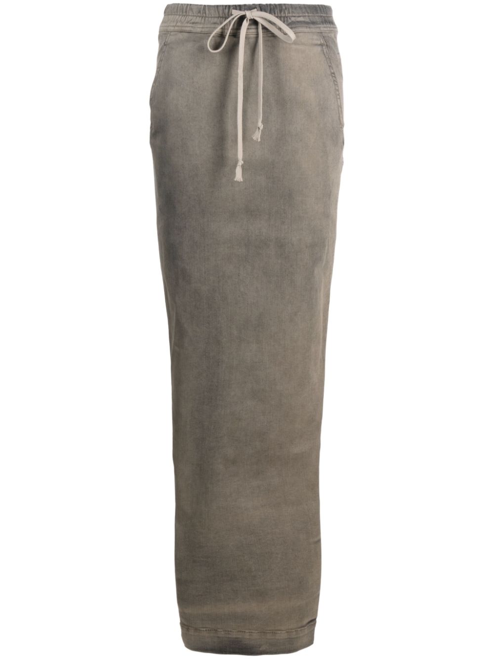 Rick Owens Drkshdw RICK OWENS DRKSHDW- Denim Pillar Skirt