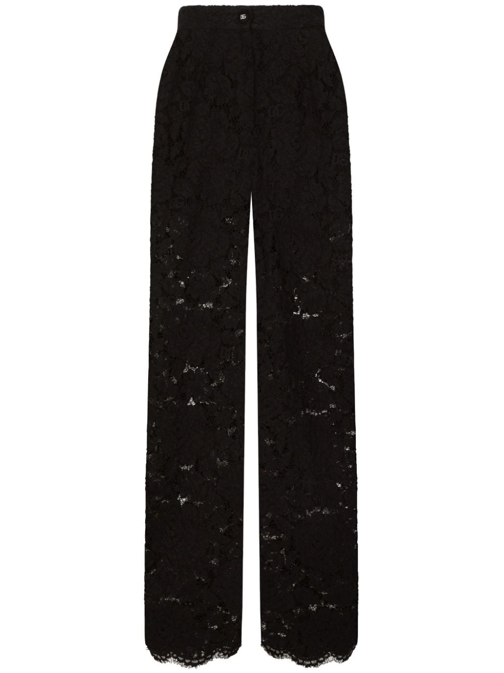 Dolce & Gabbana DOLCE & GABBANA- Lace Wide-leg Trousers