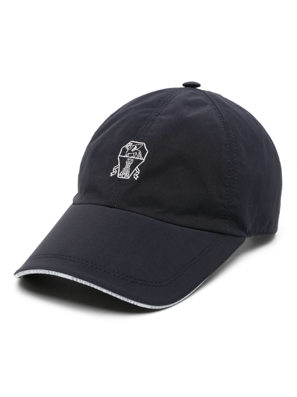 Brunello Cucinelli BRUNELLO CUCINELLI- Logo Baseball Cap