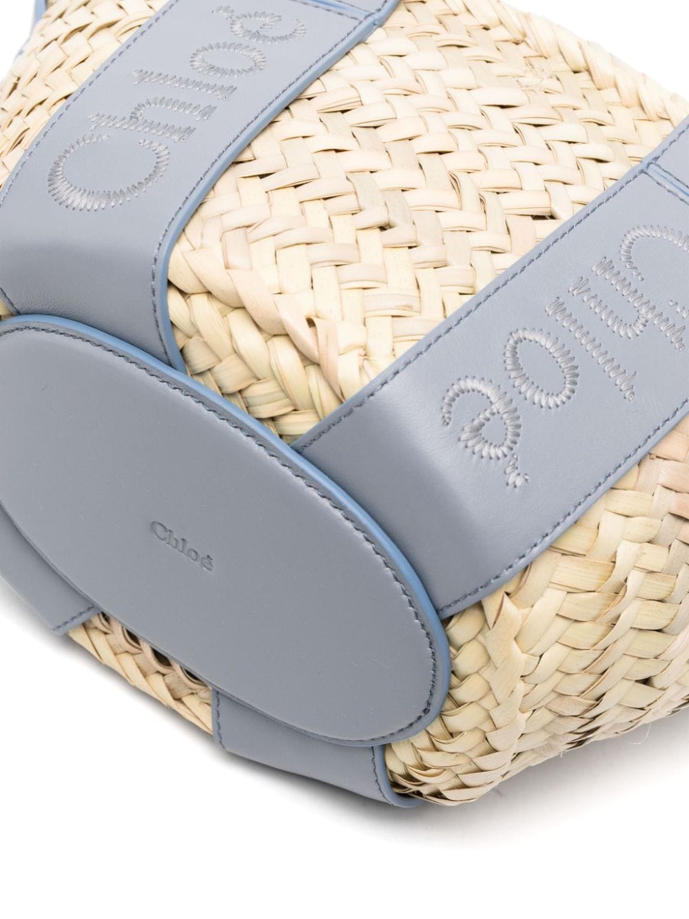 Chloé CHLOÉ- Chloè Sense Raffia Basket Case