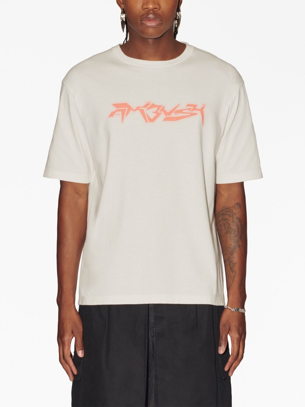 AMBUSH AMBUSH- Cotton Neon Graphic T-shirt