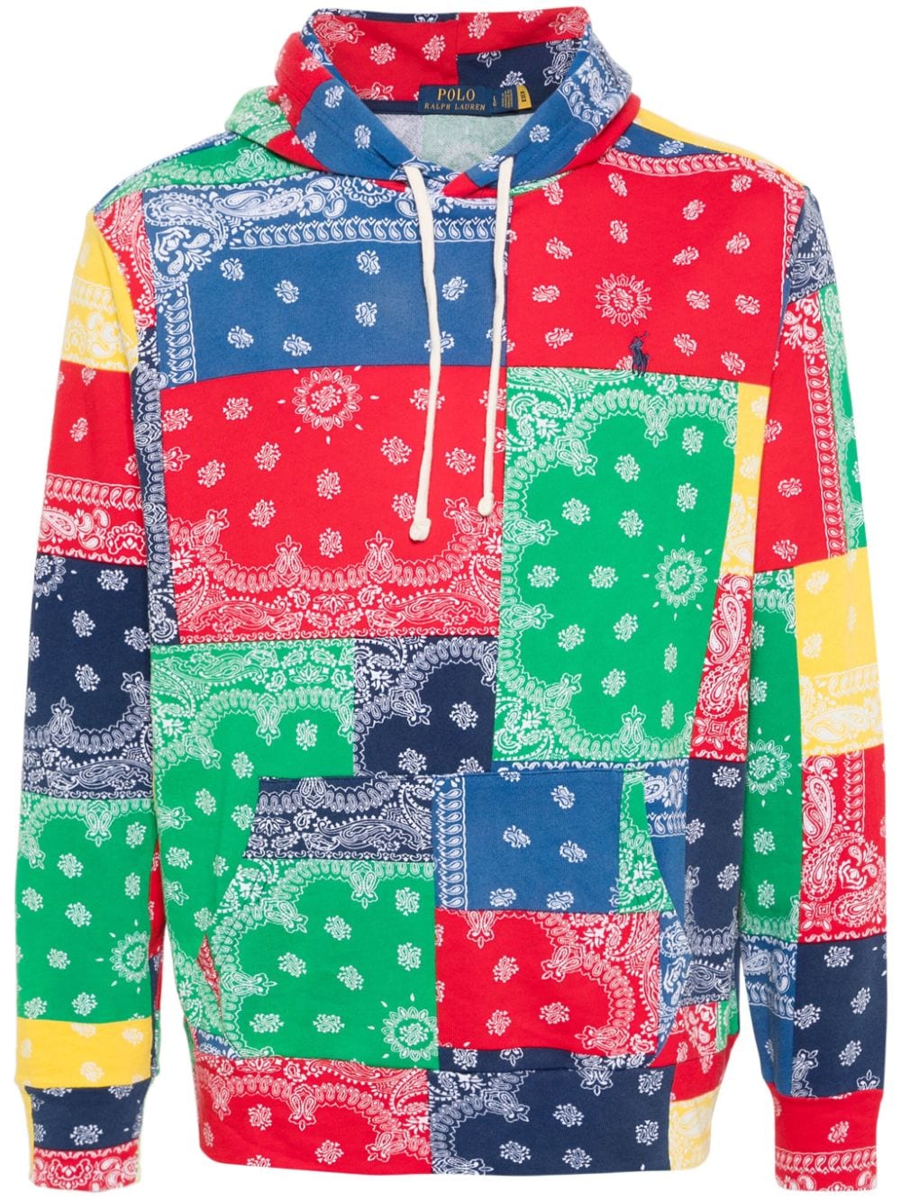 Polo Ralph Lauren POLO RALPH LAUREN- Patchwork Hoodie