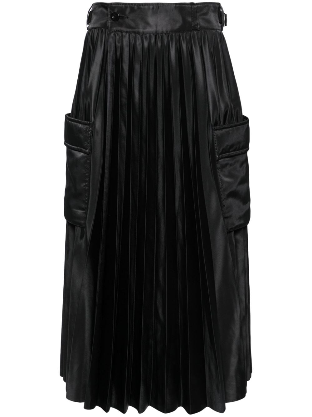 Sacai SACAI- Nylon Twill Long Skirt