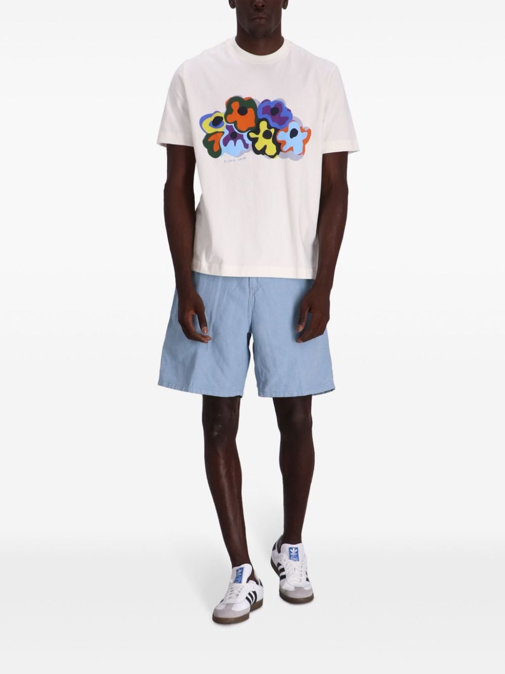 Ps Paul Smith PS PAUL SMITH- Printed Cotton T-shirt