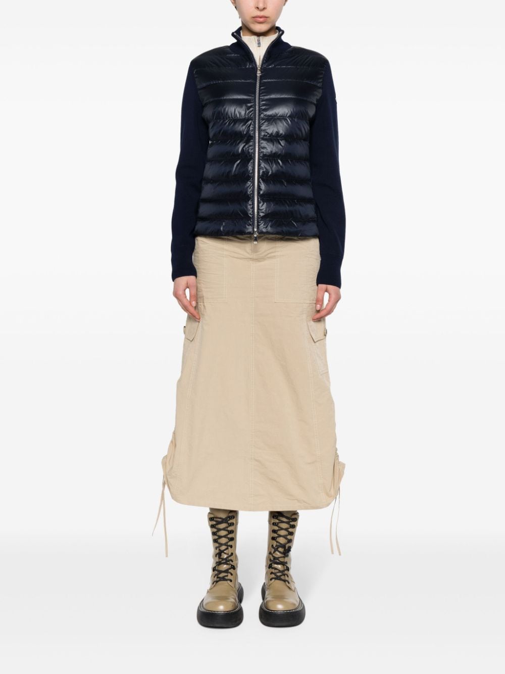 Moncler MONCLER- Padded Zip-up Cardigan