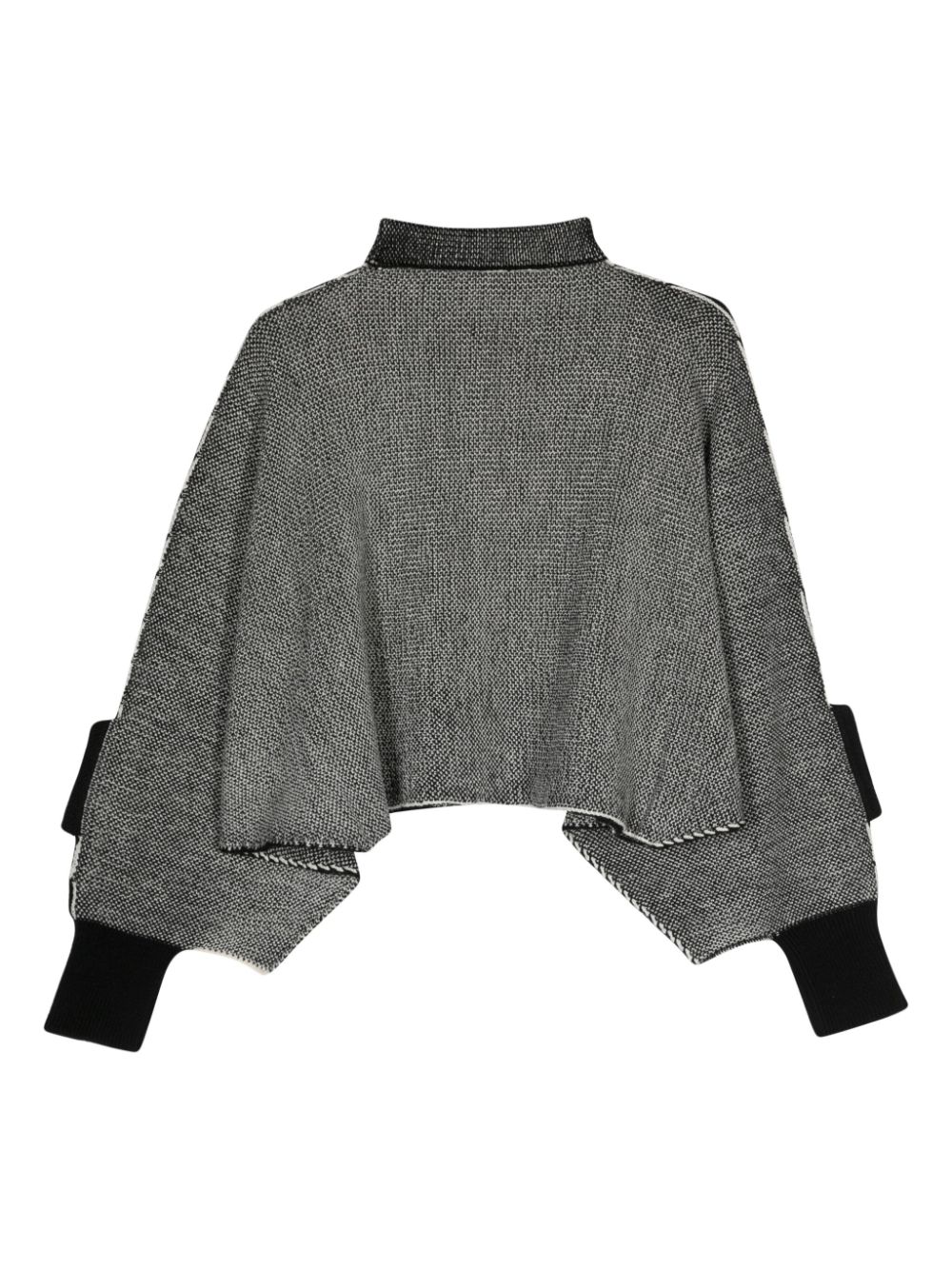 Issey Miyake ISSEY MIYAKE- Wool Turtleneck Sweater