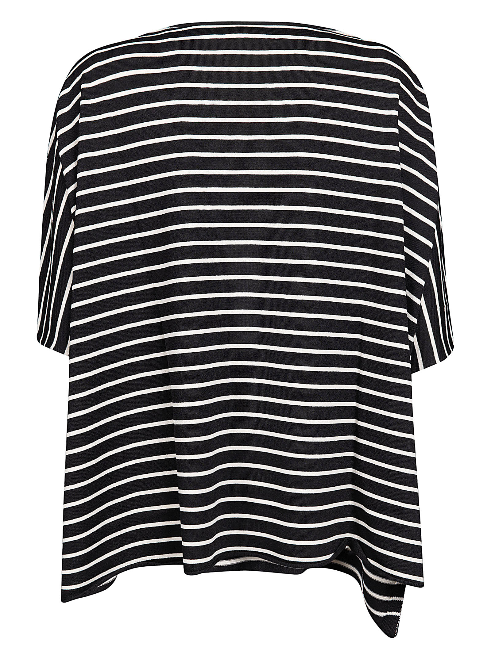 Liviana Conti LIVIANA CONTI- Striped Boat Neck Sweater