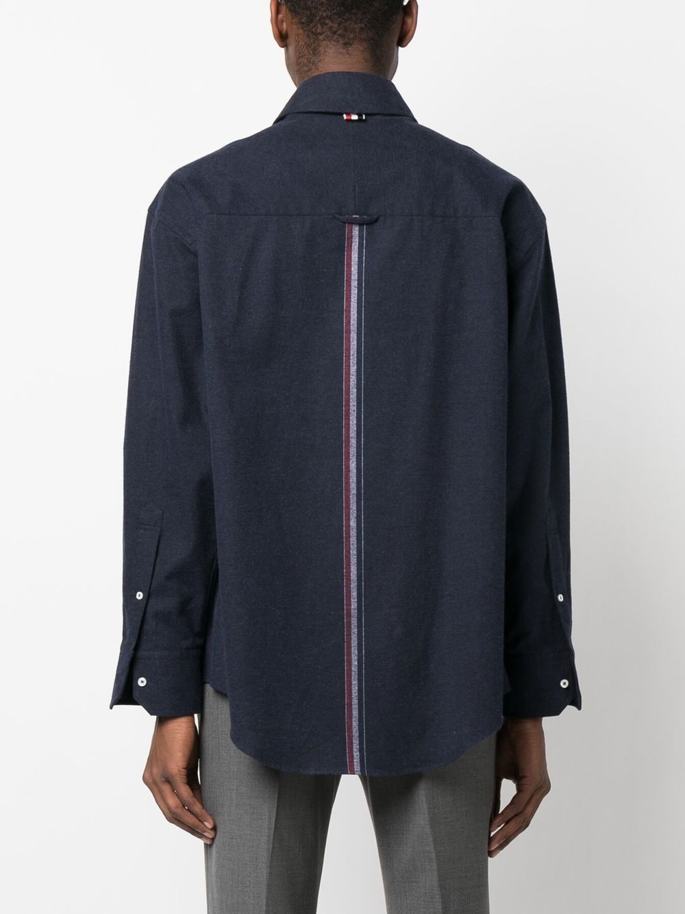 Thom Browne THOM BROWNE- Logo Shirt