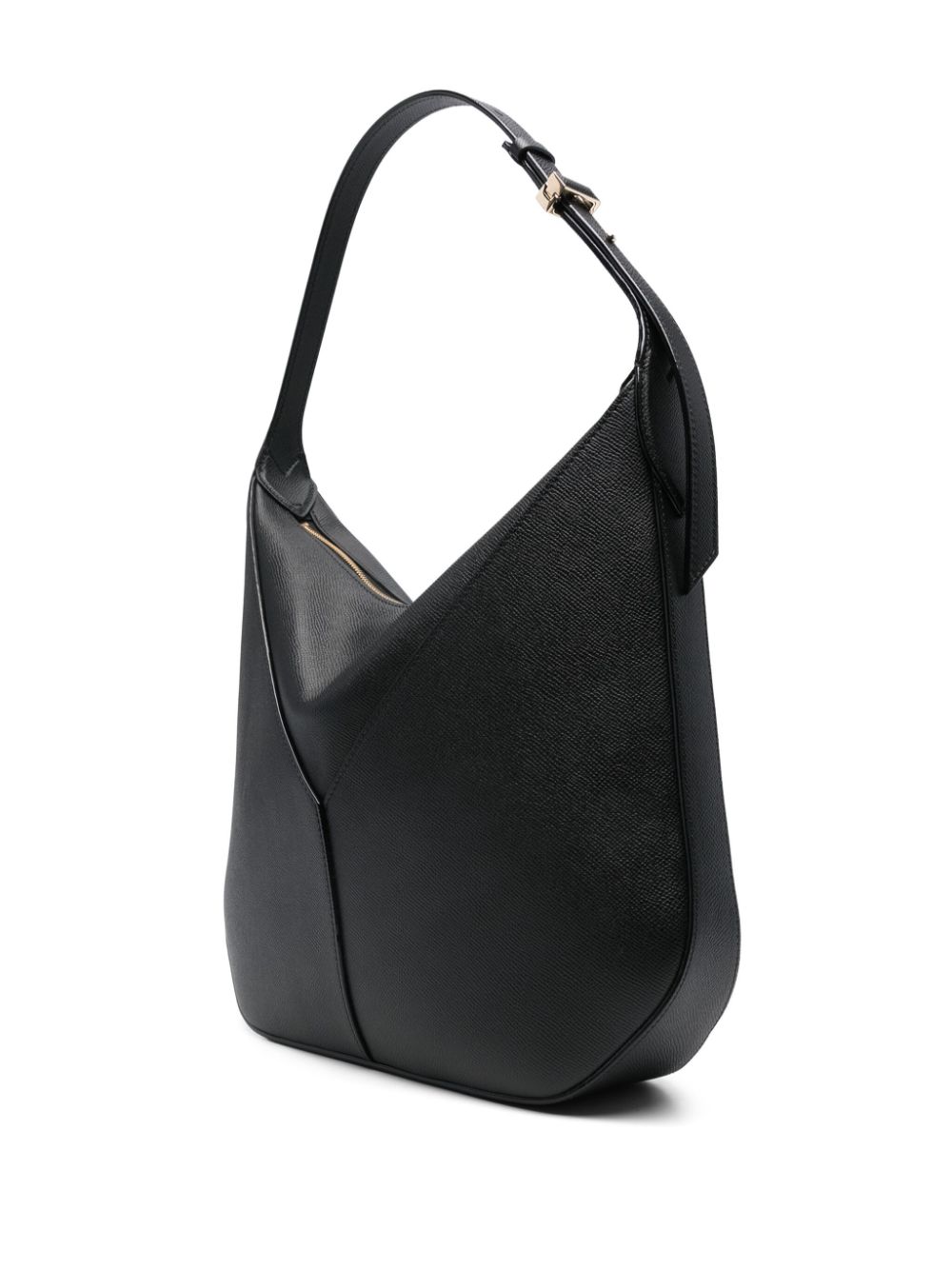 Valextra VALEXTRA- Vivi Small Leather Hobo Bag