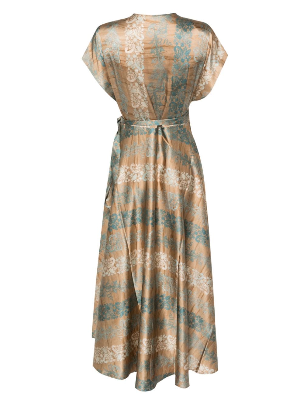 Pierre-Louis Mascia PIERRE-LOUIS MASCIA- Printed Silk Long Dress