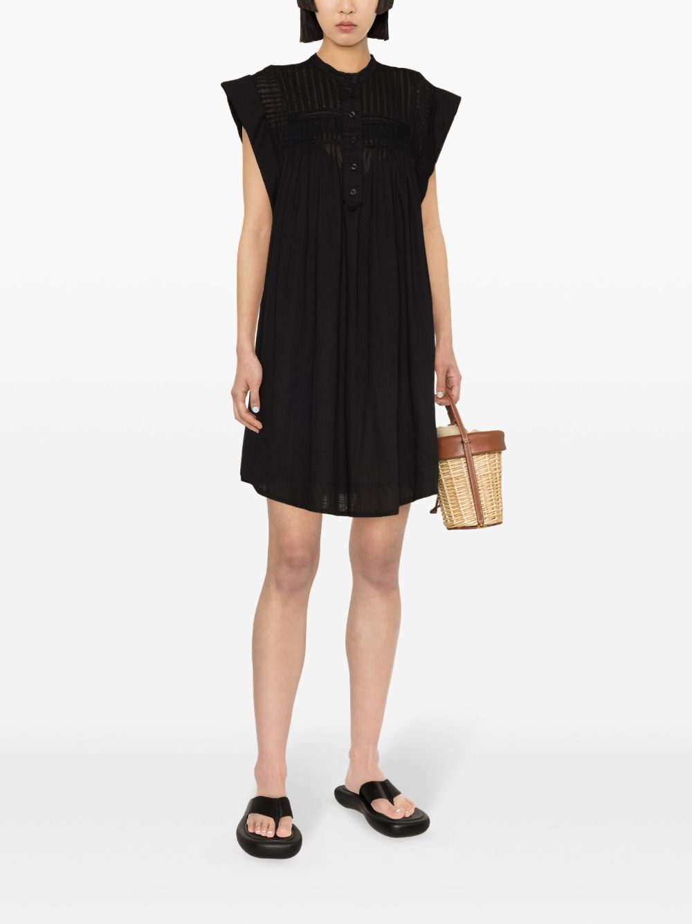 Marant Étoile MARANT ETOILE- Leazali Cotton Midi Dress