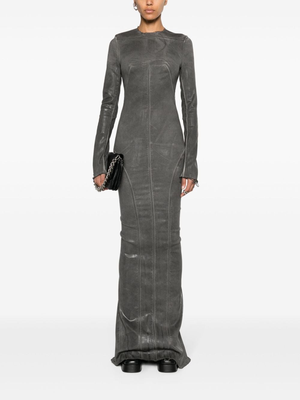 Rick Owens RICK OWENS- Denim Long Dress