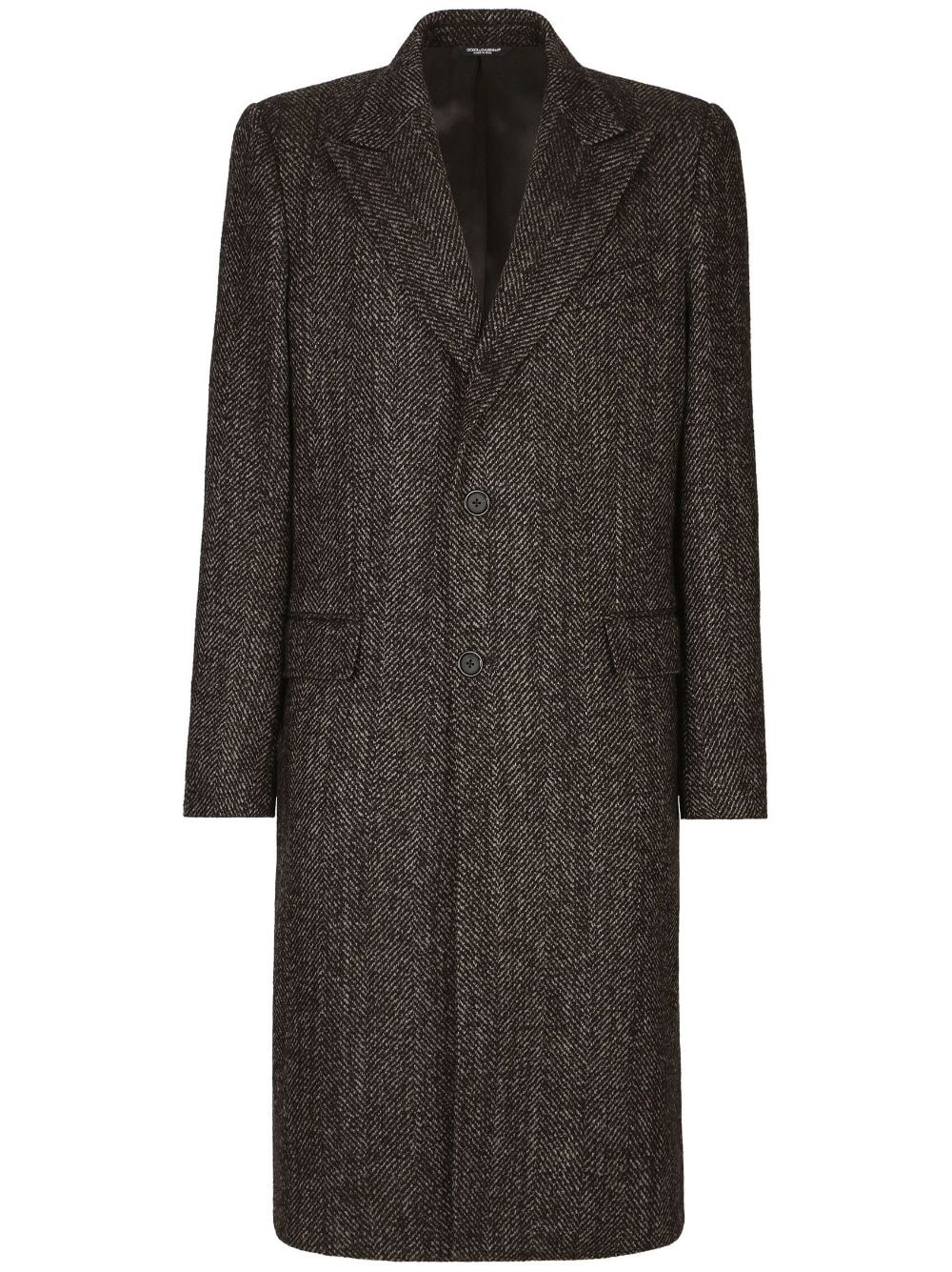 Dolce & Gabbana DOLCE & GABBANA- Wool Single-breasted Coat