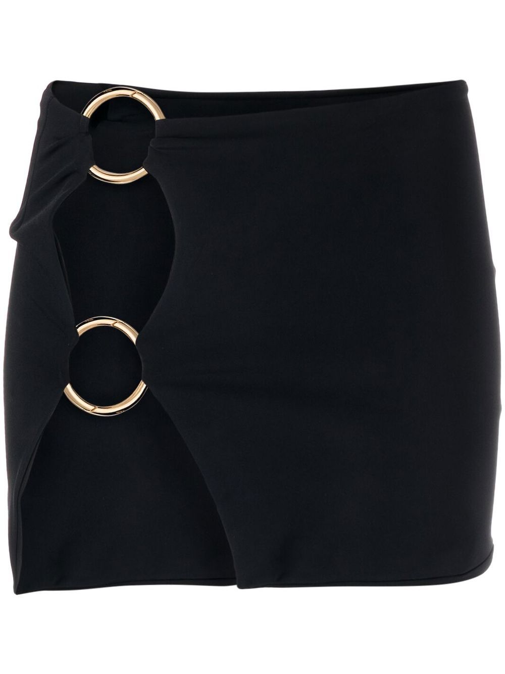 Louisa Ballou LOUISA BALLOU- Double Ring Mini Skirt