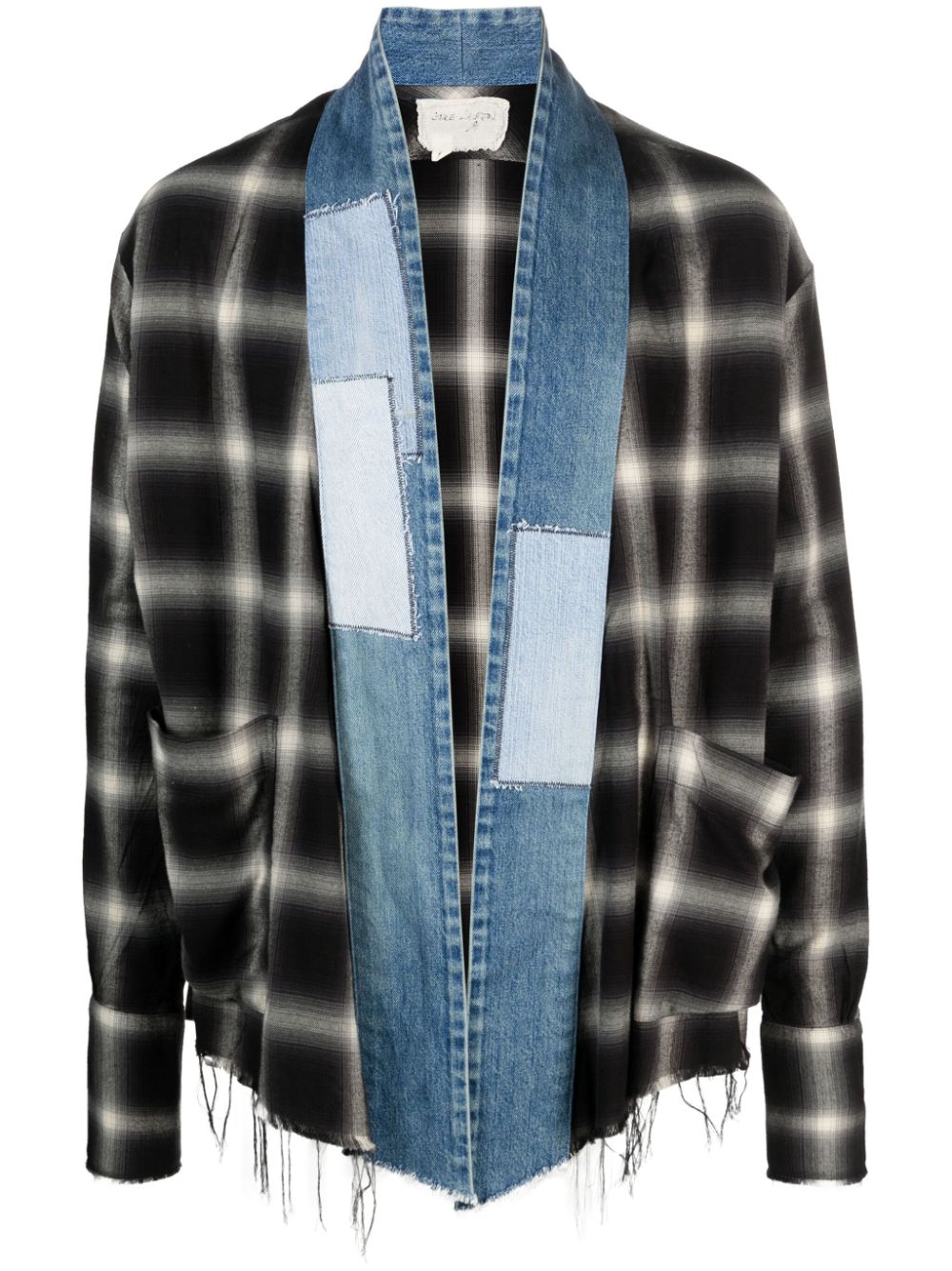 Greg Lauren GREG LAUREN- Checked Jacket