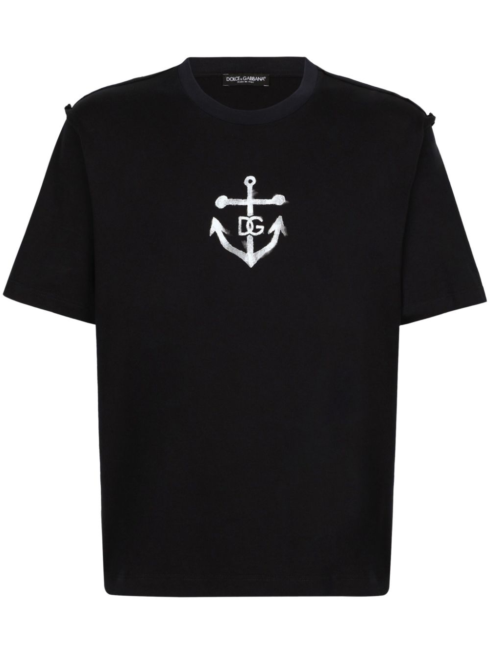 Dolce & Gabbana DOLCE & GABBANA- T-shirt With Logo Print