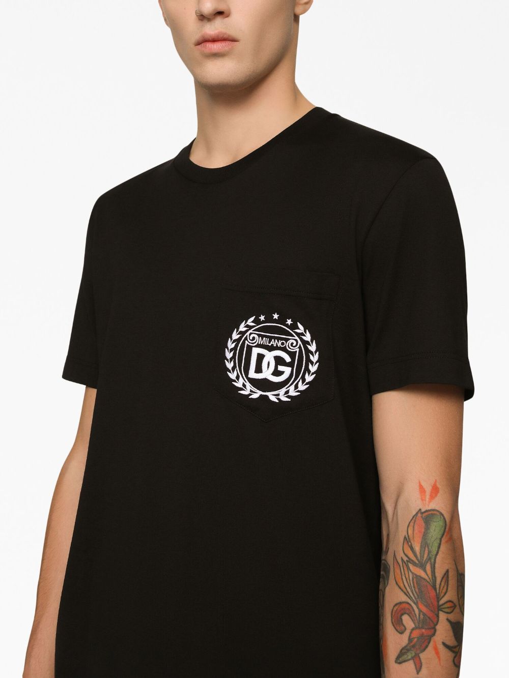 Dolce & Gabbana DOLCE & GABBANA- Logo Cotton T-shirt