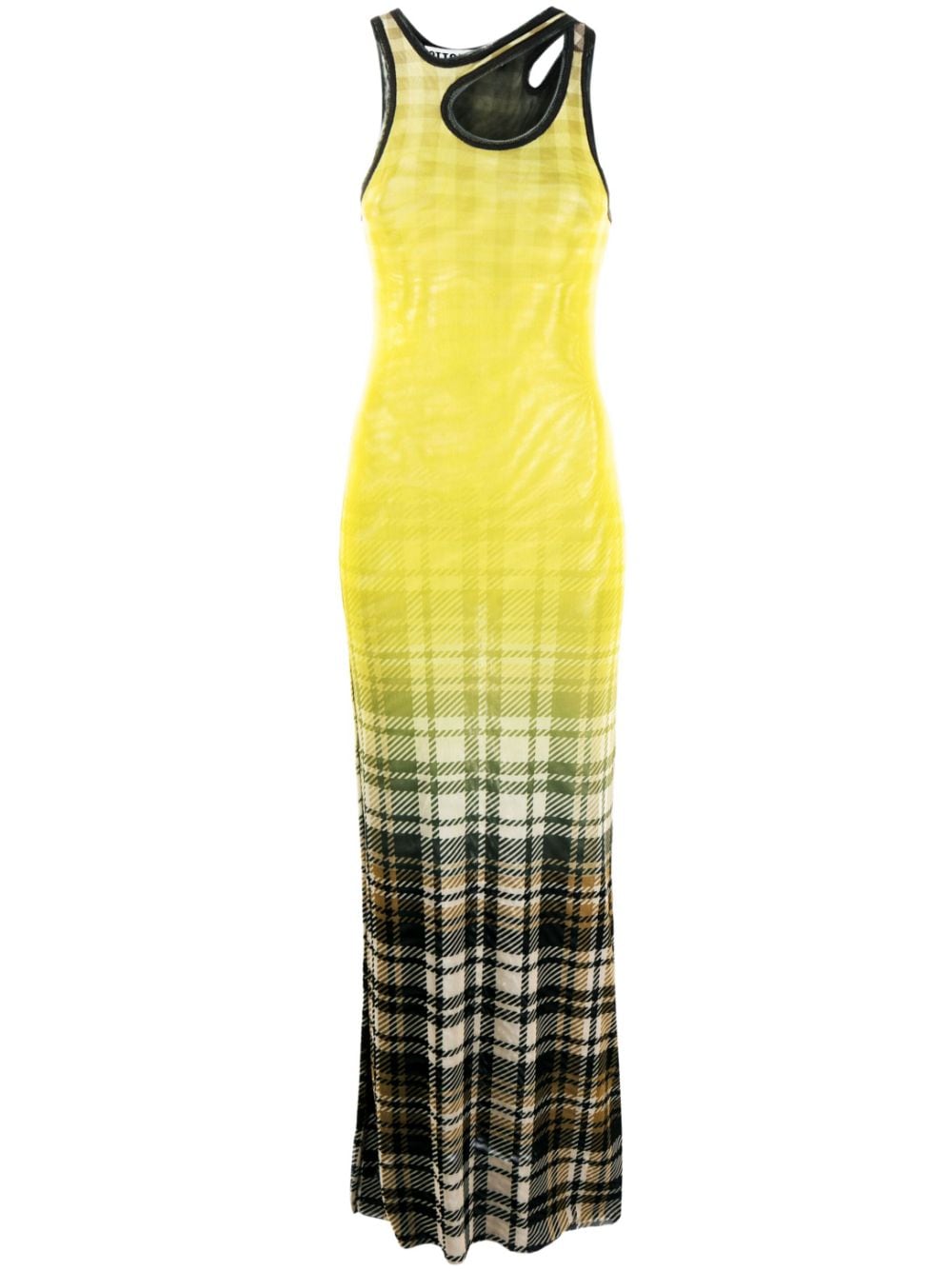 Ottolinger OTTOLINGER- Checked Long Dress