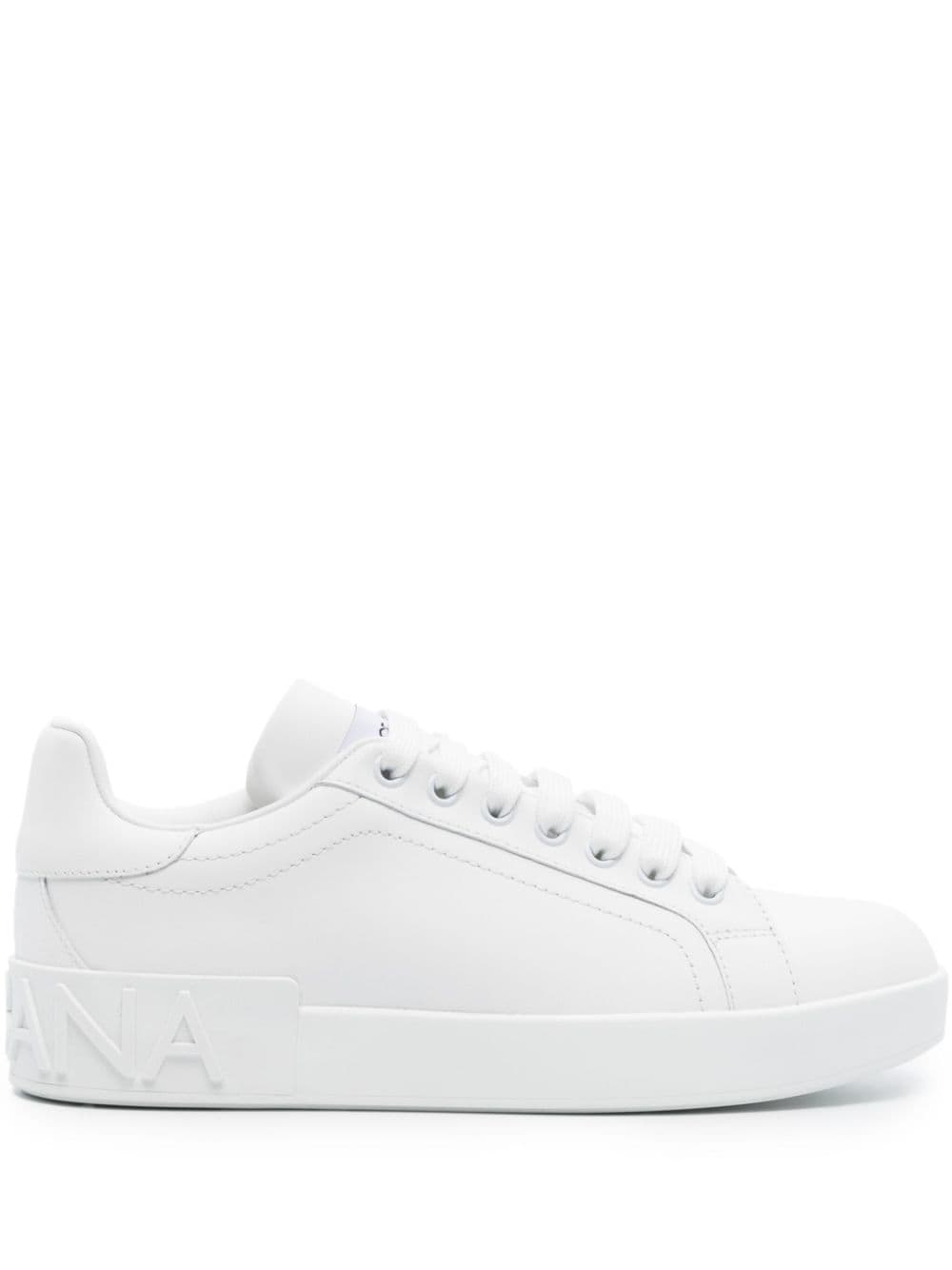 Dolce & Gabbana DOLCE & GABBANA- Portofino Leather Sneakers