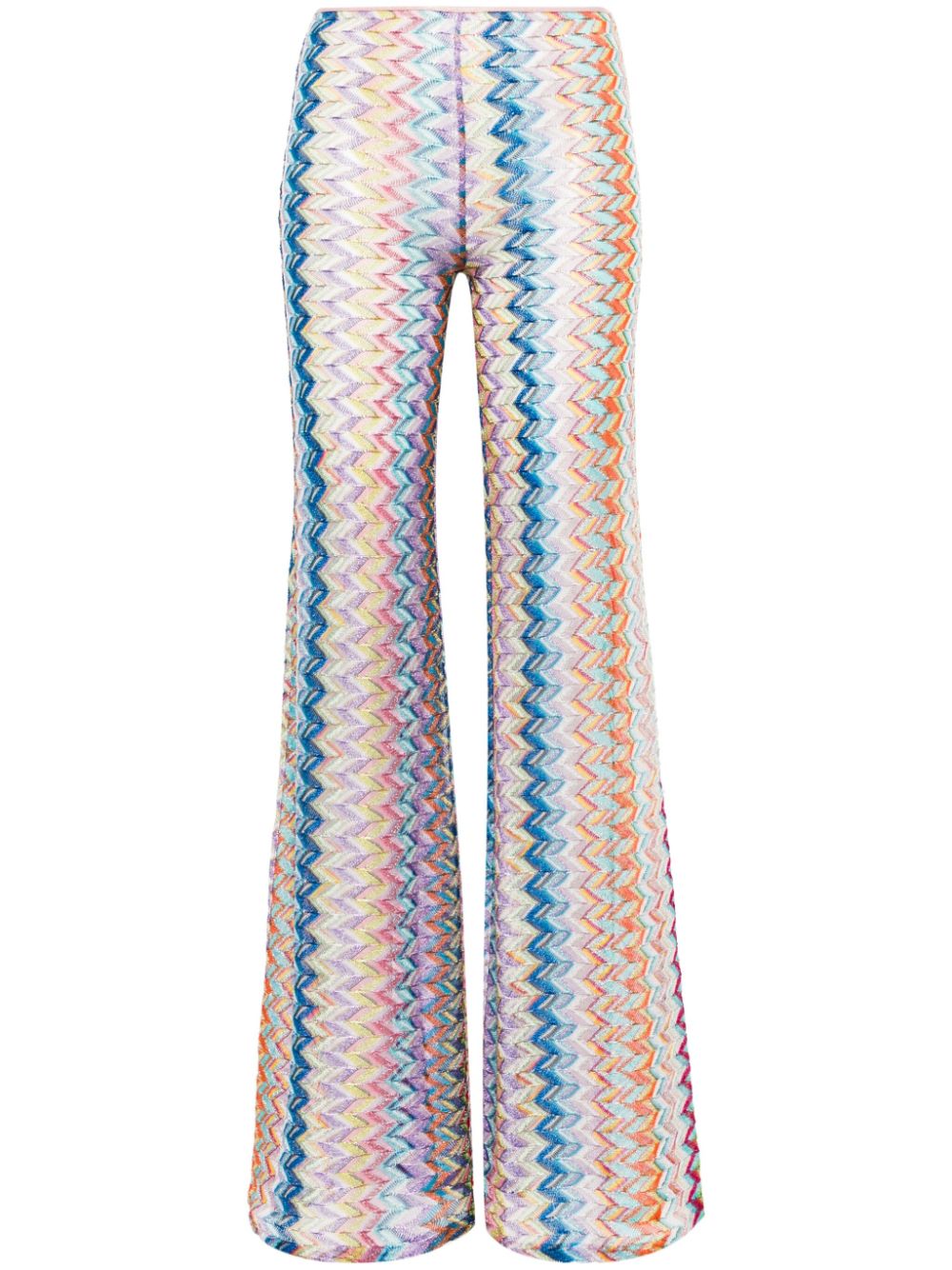 Missoni Beachwear MISSONI BEACHWEAR- Zigzag Pattern Flared Trousers