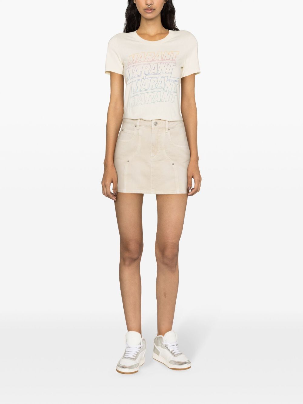 Marant Étoile MARANT ETOILE- Vesna Denim Mini Skirt