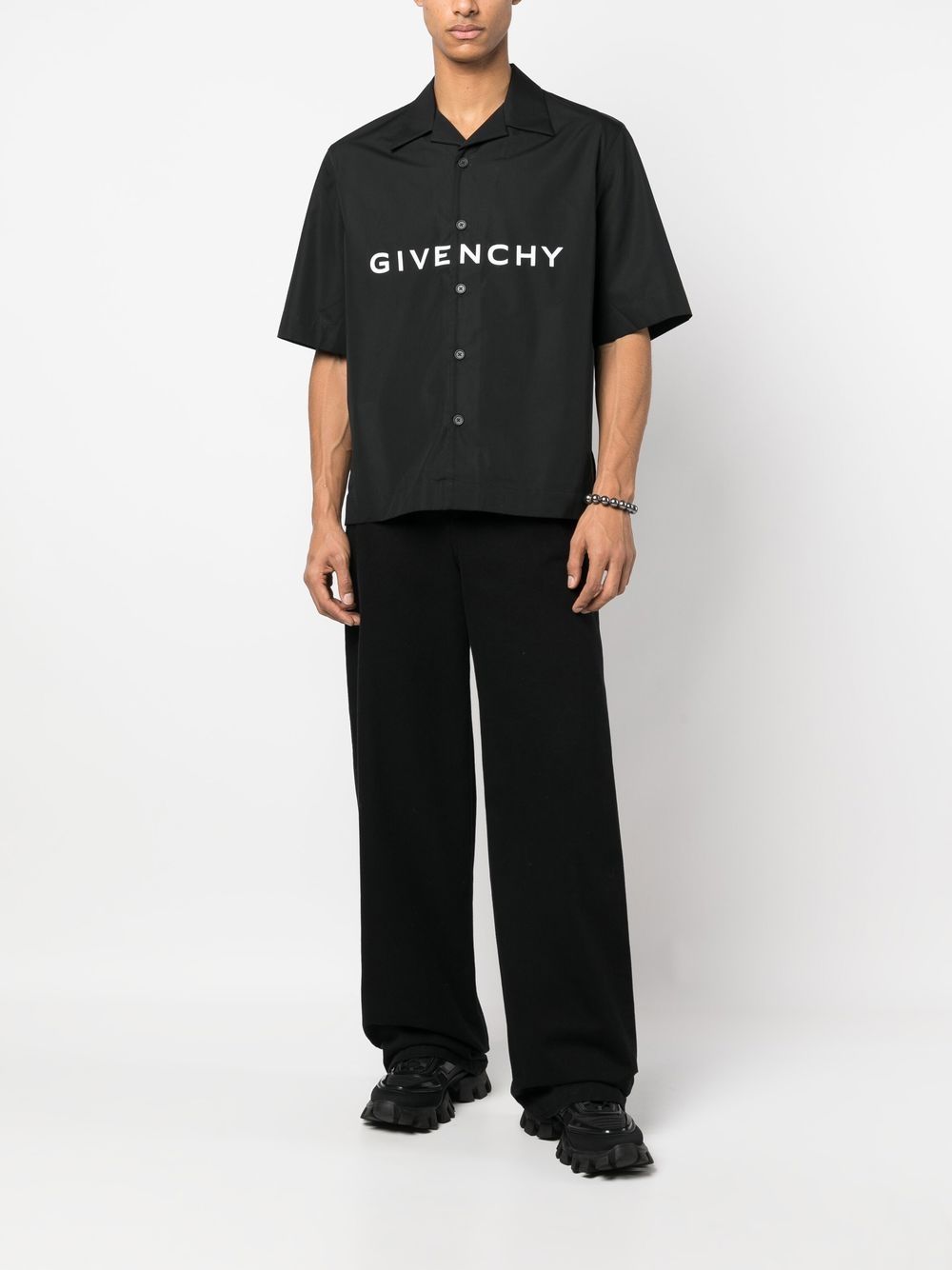 Givenchy GIVENCHY- Logo Cotton Shirt