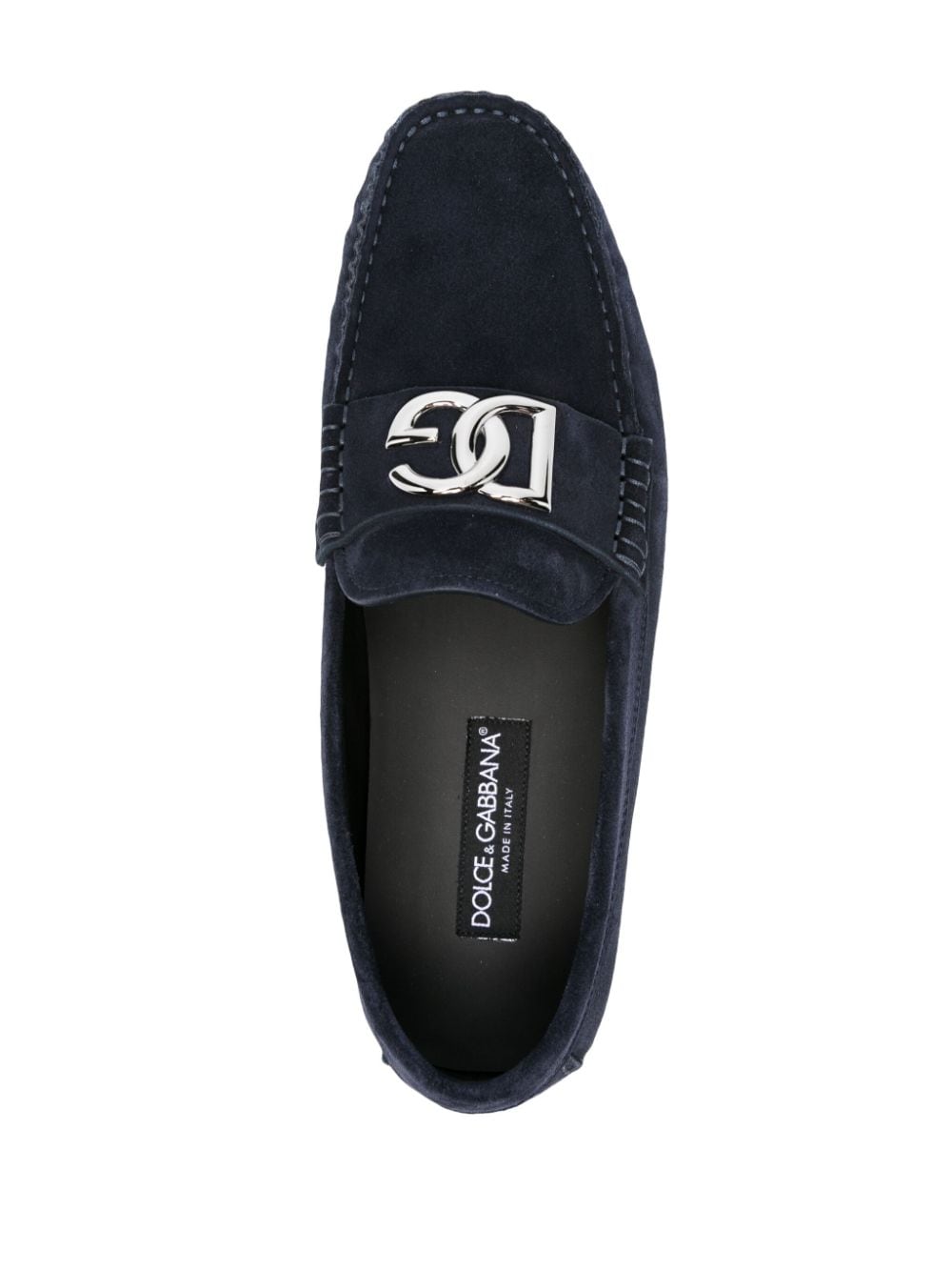 Dolce & Gabbana DOLCE & GABBANA- Suede Leather Driver Shoes