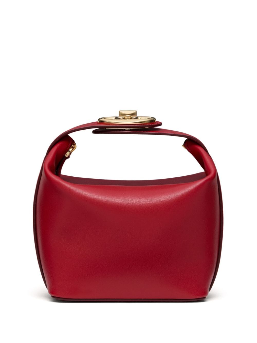 VALENTINO GARAVANI VALENTINO GARAVANI- Vlogo Bold Leather Mini Bag