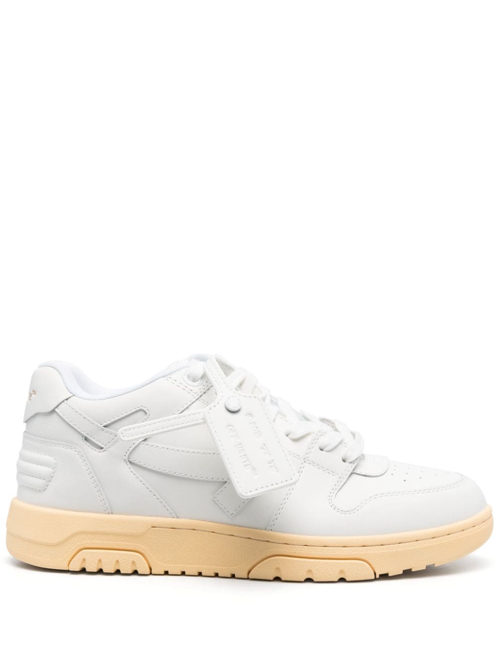 OFF-WHITE OFF-WHITE- Out Of Office Leather Sneakers