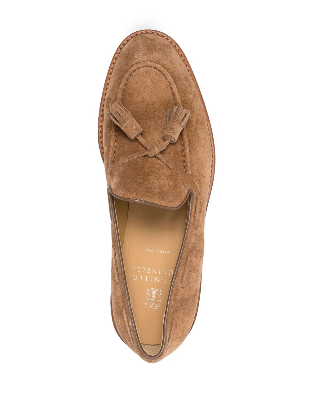 Brunello Cucinelli BRUNELLO CUCINELLI- Suede Leather Loafers