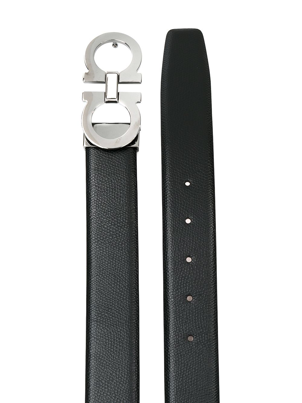 Ferragamo FERRAGAMO- Gancini Leather Belt