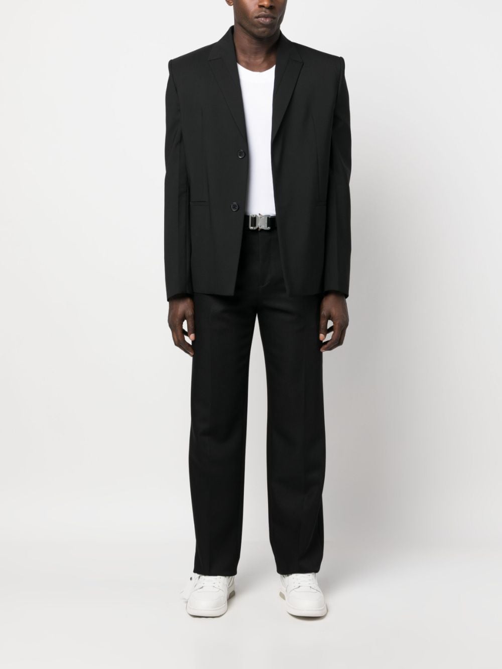 OFF-WHITE OFF-WHITE- Wool Trousers