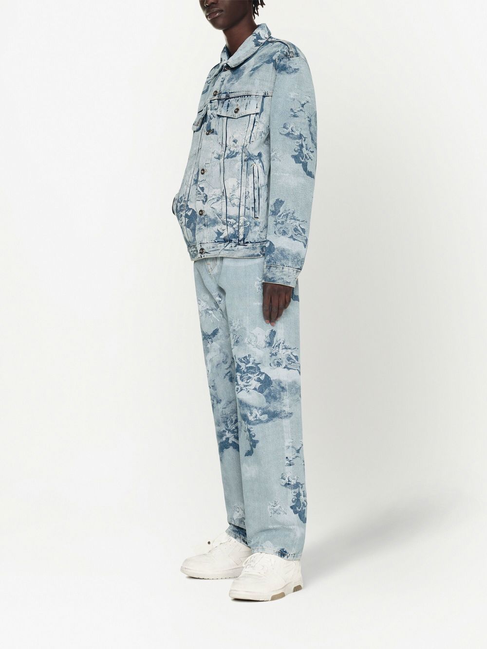 OFF-WHITE OFF-WHITE- Skate Denim Jacket