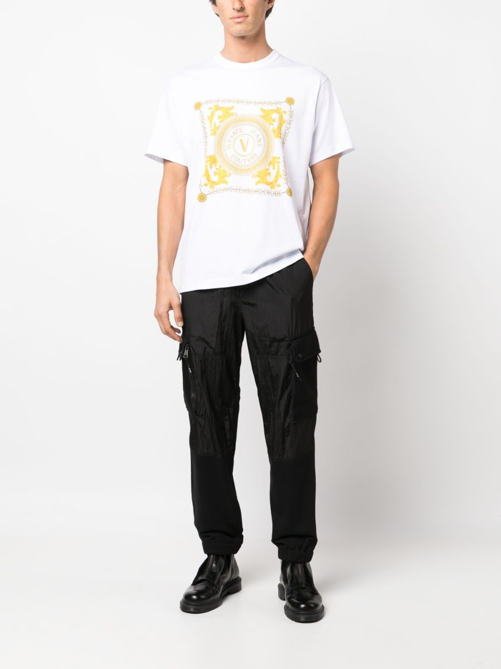 Versace Jeans Couture VERSACE JEANS COUTURE- Cotton T-shirt