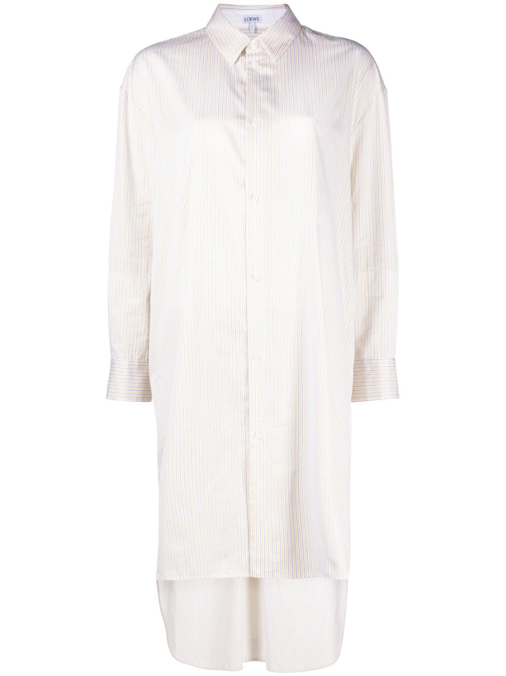 Loewe LOEWE- Striped Cotton Shirt Dress