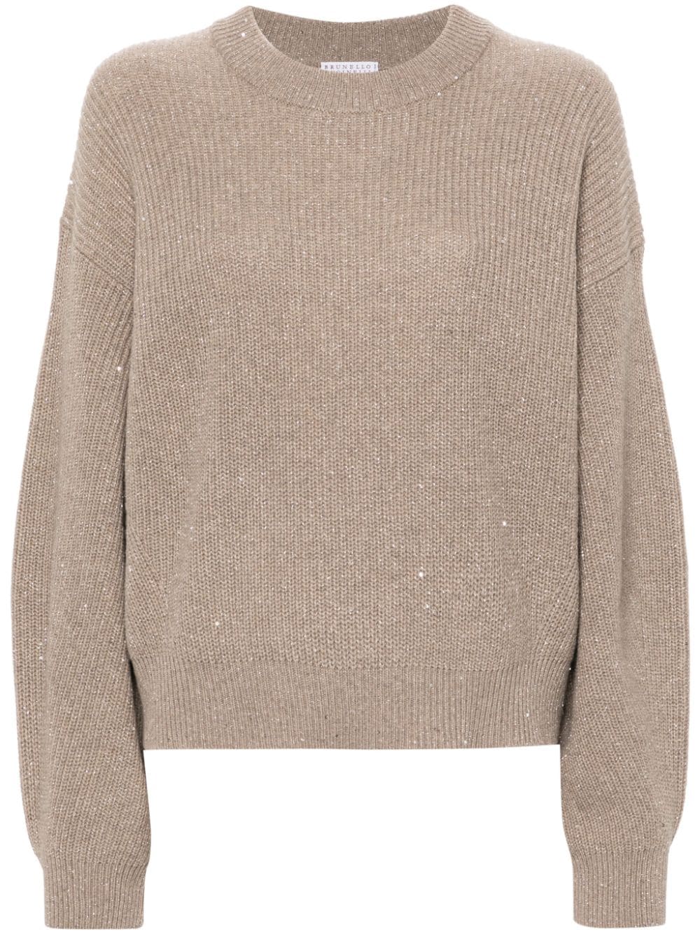 Brunello Cucinelli BRUNELLO CUCINELLI- Wool Crewneck Jumper