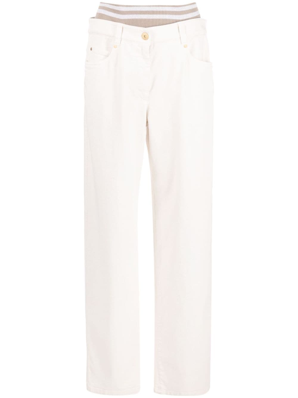 Brunello Cucinelli BRUNELLO CUCINELLI- Denim Cotton Jeans