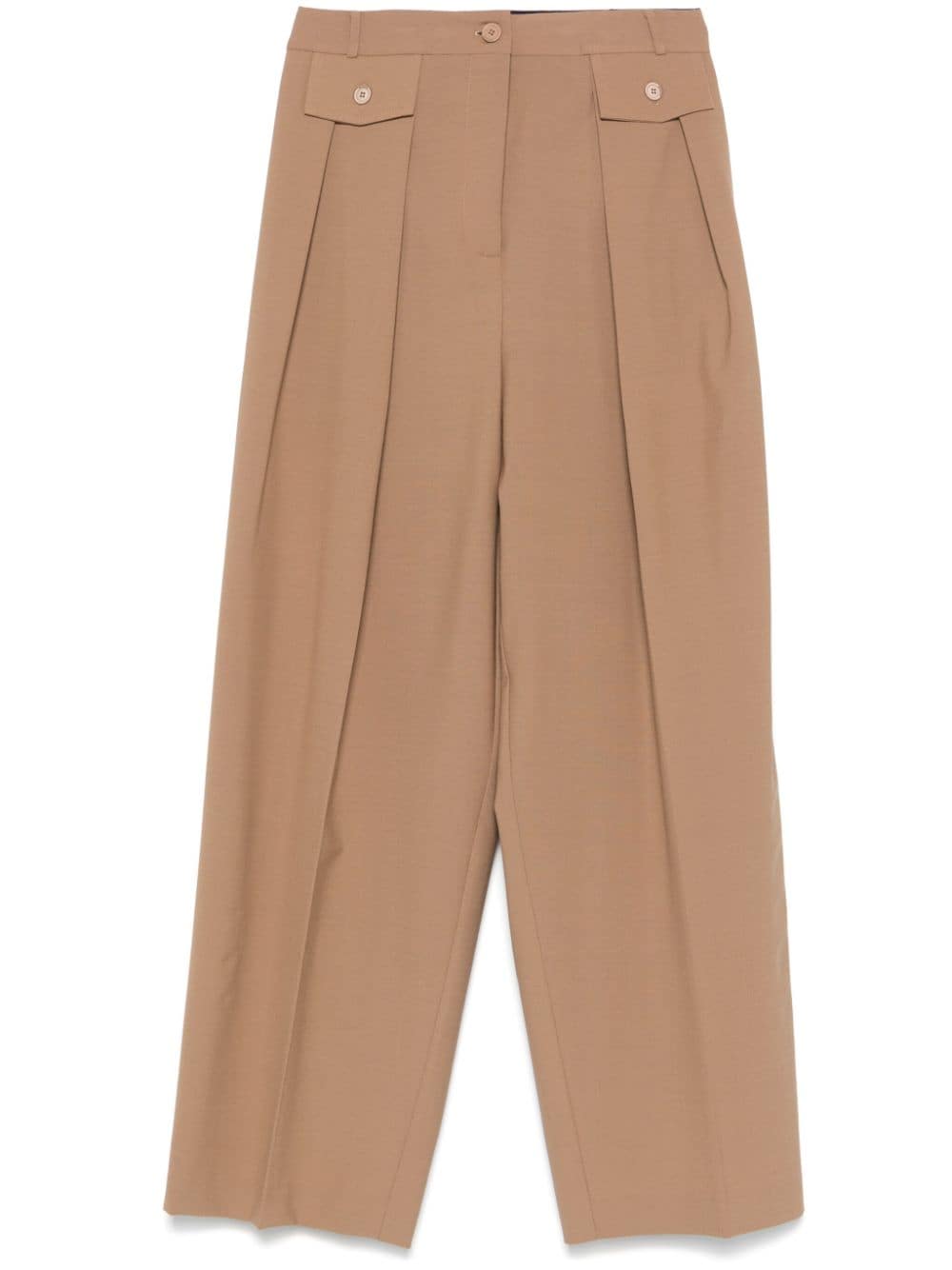 Semicouture SEMICOUTURE- Adesia Wool Blend Trousers