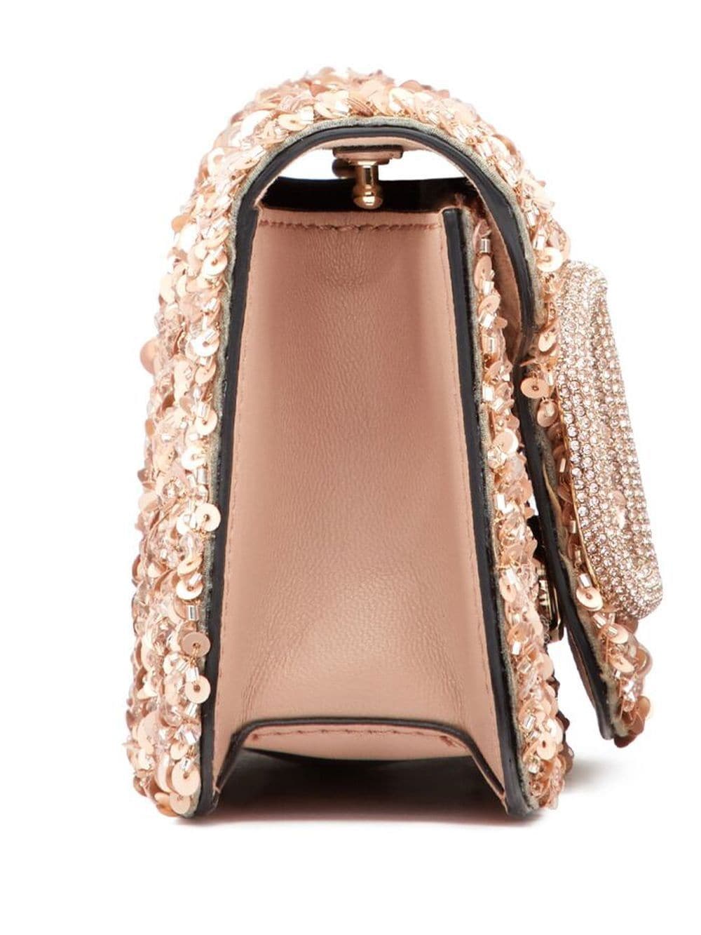 VALENTINO GARAVANI VALENTINO GARAVANI- Locò Small Sequined Shoulder Bag