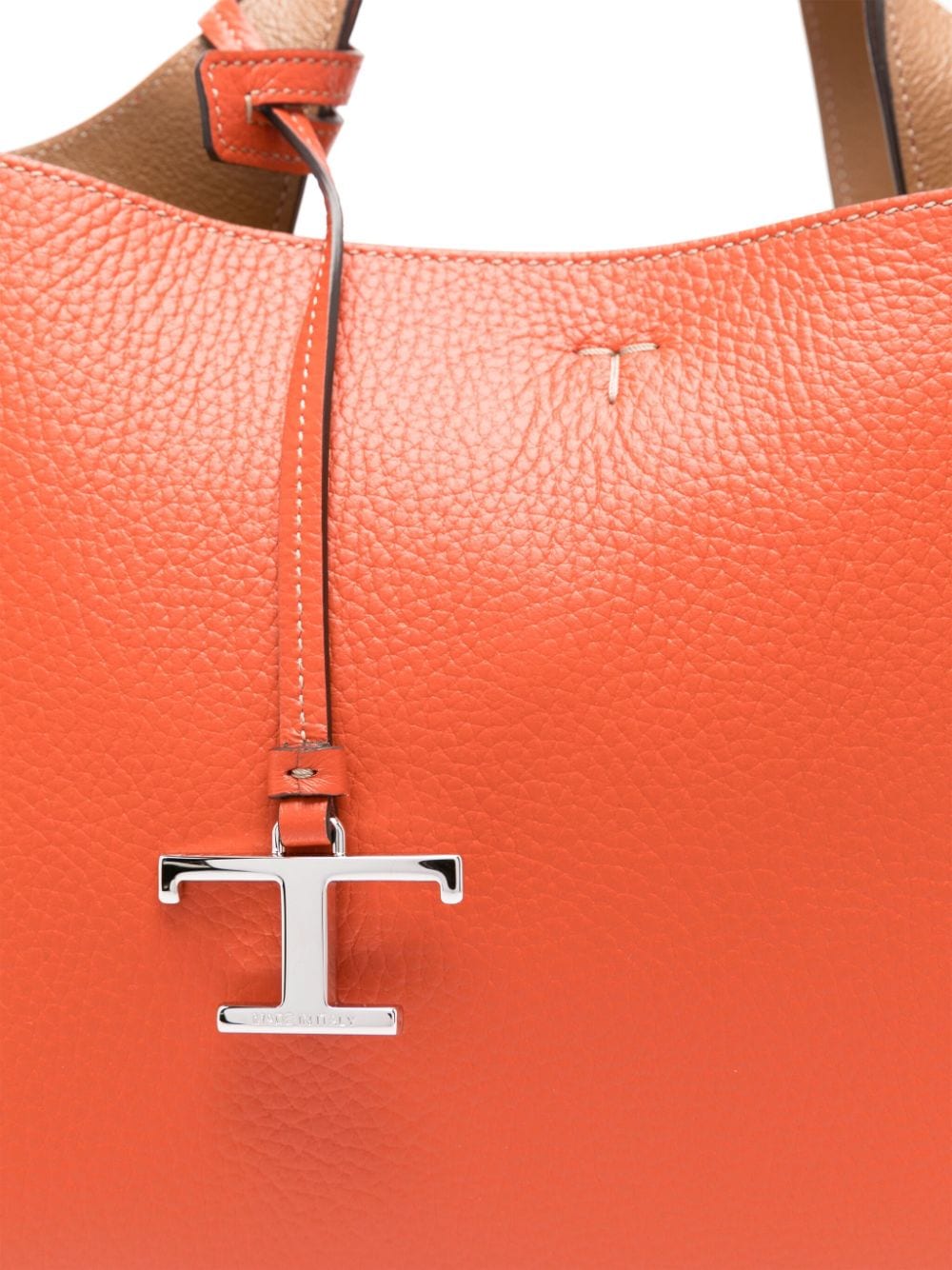 Tod's TOD'S- T Timeless Mini Leather Tote Bag