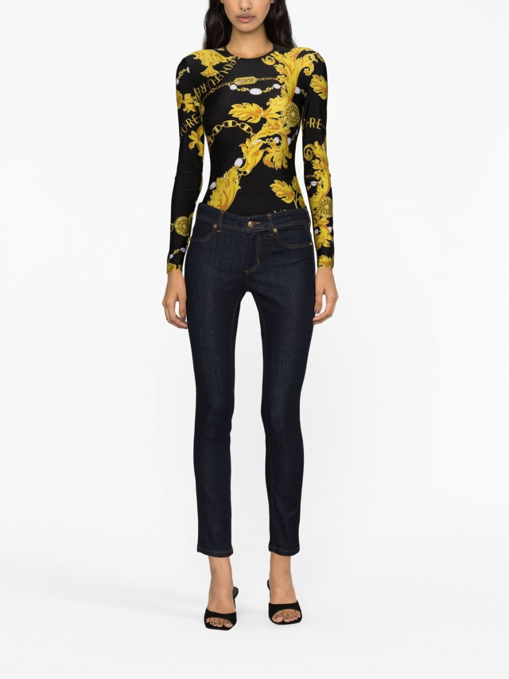 Versace Jeans Couture VERSACE JEANS COUTURE- Bodysuit With Print